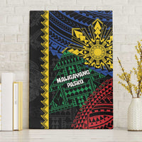 Philippines Christmas Canvas Wall Art Xmas Tree Filipino Tribal Patterns - Polynesian Pride