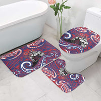 Samoa Gym Bathroom Set Muscle Samoan Tribal Waves - Polynesian Pride