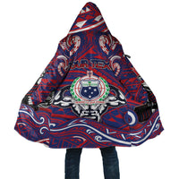 Personalised Samoa Gym Cloak Muscle Samoan Tribal Waves - Polynesian Pride