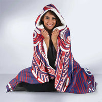 Samoa Gym Hooded Blanket Muscle Samoan Tribal Waves - Polynesian Pride