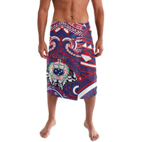 Personalised Samoa Gym Lavalava Muscle Samoan Tribal Waves - Polynesian Pride