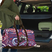 Samoa Gym Travel Bag Muscle Samoan Tribal Waves - Polynesian Pride