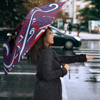 Samoa Gym Umbrella Muscle Samoan Tribal Waves - Polynesian Pride