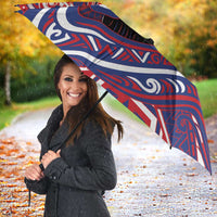 Samoa Gym Umbrella Muscle Samoan Tribal Waves - Polynesian Pride