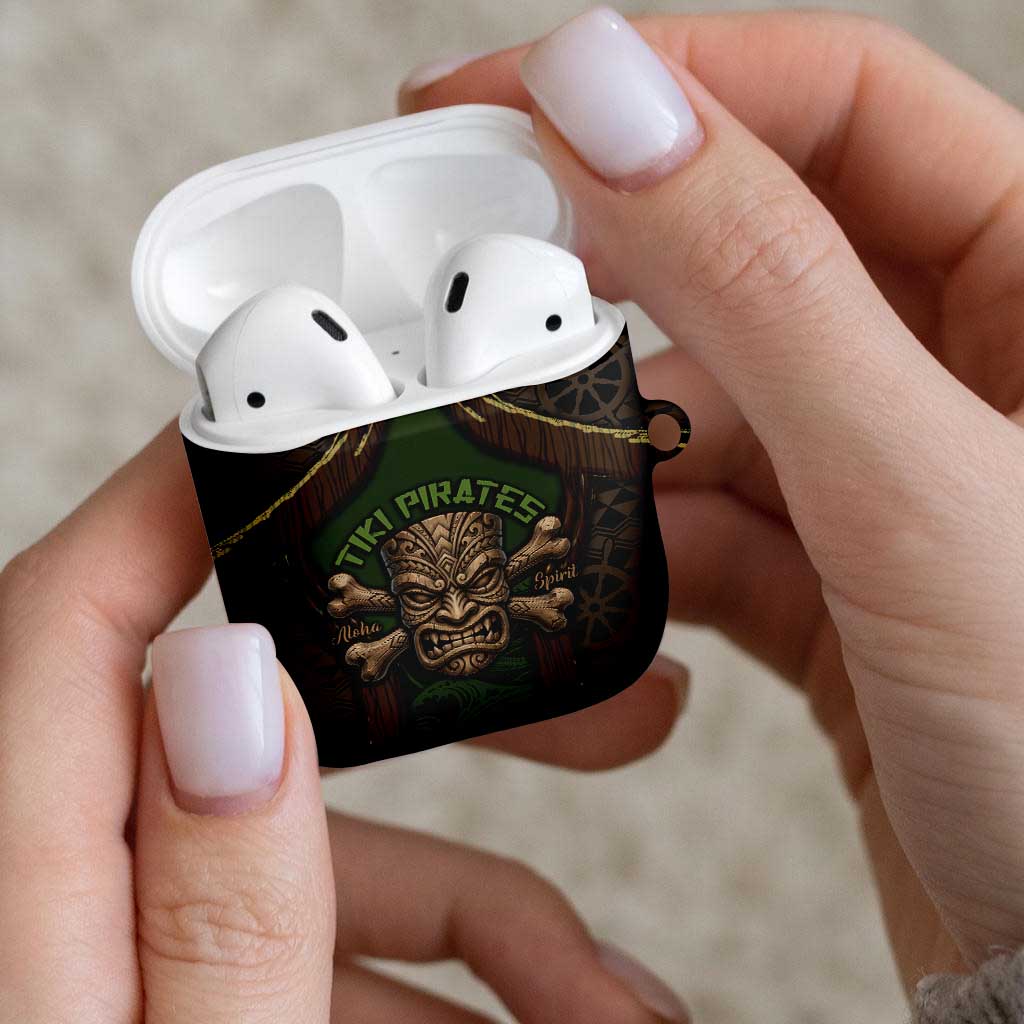 Hawaii Tiki Pirates AirPods Case Kakau Pattern Polynesian Style DT05 - Polynesian Pride