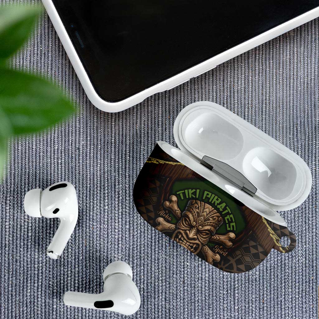 Hawaii Tiki Pirates AirPods Case Kakau Pattern Polynesian Style DT05 - Polynesian Pride