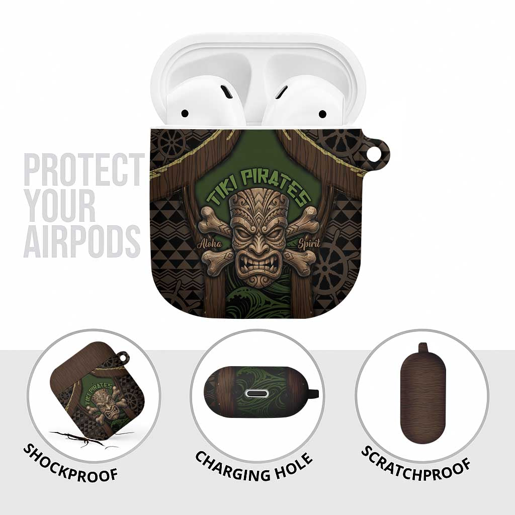 Hawaii Tiki Pirates AirPods Case Kakau Pattern Polynesian Style DT05 - Polynesian Pride
