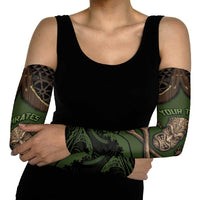 Personalised Hawaii Tiki Pirates Arm Sleeves Kakau Pattern Polynesian Style DT05 - Polynesian Pride