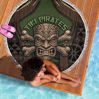 Hawaii Tiki Pirates Beach Blanket Kakau Pattern Polynesian Style DT05 - Polynesian Pride