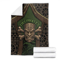 Hawaii Tiki Pirates Blanket Kakau Pattern Polynesian Style DT05 - Polynesian Pride