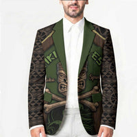 Personalised Hawaii Tiki Pirates Blazer Kakau Pattern Polynesian Style DT05 - Polynesian Pride