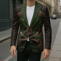 Personalised Hawaii Tiki Pirates Blazer Kakau Pattern Polynesian Style DT05 - Polynesian Pride