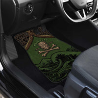 Personalised Hawaii Tiki Pirates Car Mats Kakau Pattern Polynesian Style