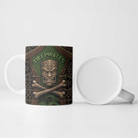 Personalised Hawaii Tiki Pirates Ceramic Mug Kakau Pattern Polynesian Style DT05 - Polynesian Pride