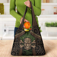 Hawaii Tiki Pirates Grocery Bag Kakau Pattern Polynesian Style DT05 - Polynesian Pride