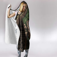 Hawaii Tiki Pirates Hooded Blanket Kakau Pattern Polynesian Style DT05 - Polynesian Pride