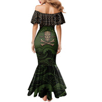 Personalised Hawaii Tiki Pirates Mermaid Dress Kakau Pattern Polynesian Style DT05 - Polynesian Pride