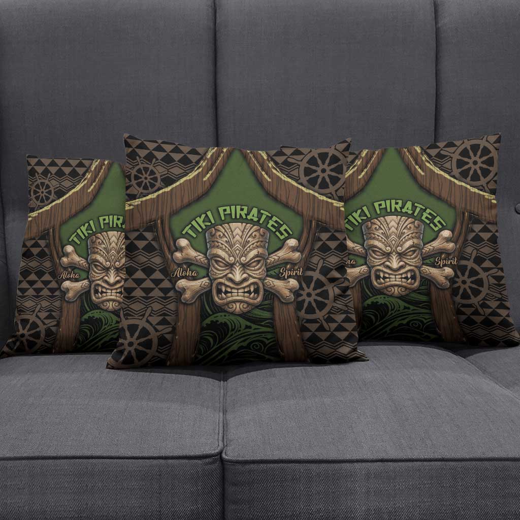 Hawaii Tiki Pirates Pillow Cover Kakau Pattern Polynesian Style DT05 - Polynesian Pride