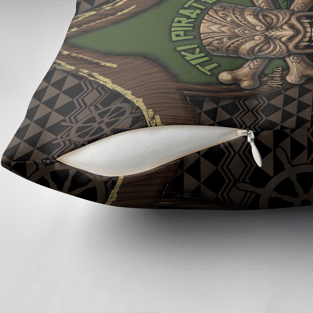 Hawaii Tiki Pirates Pillow Cover Kakau Pattern Polynesian Style DT05 - Polynesian Pride