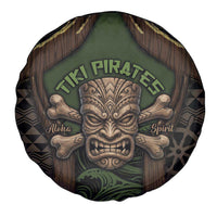 Hawaii Tiki Pirates Spare Tire Cover Kakau Pattern Polynesian Style DT05 - Polynesian Pride