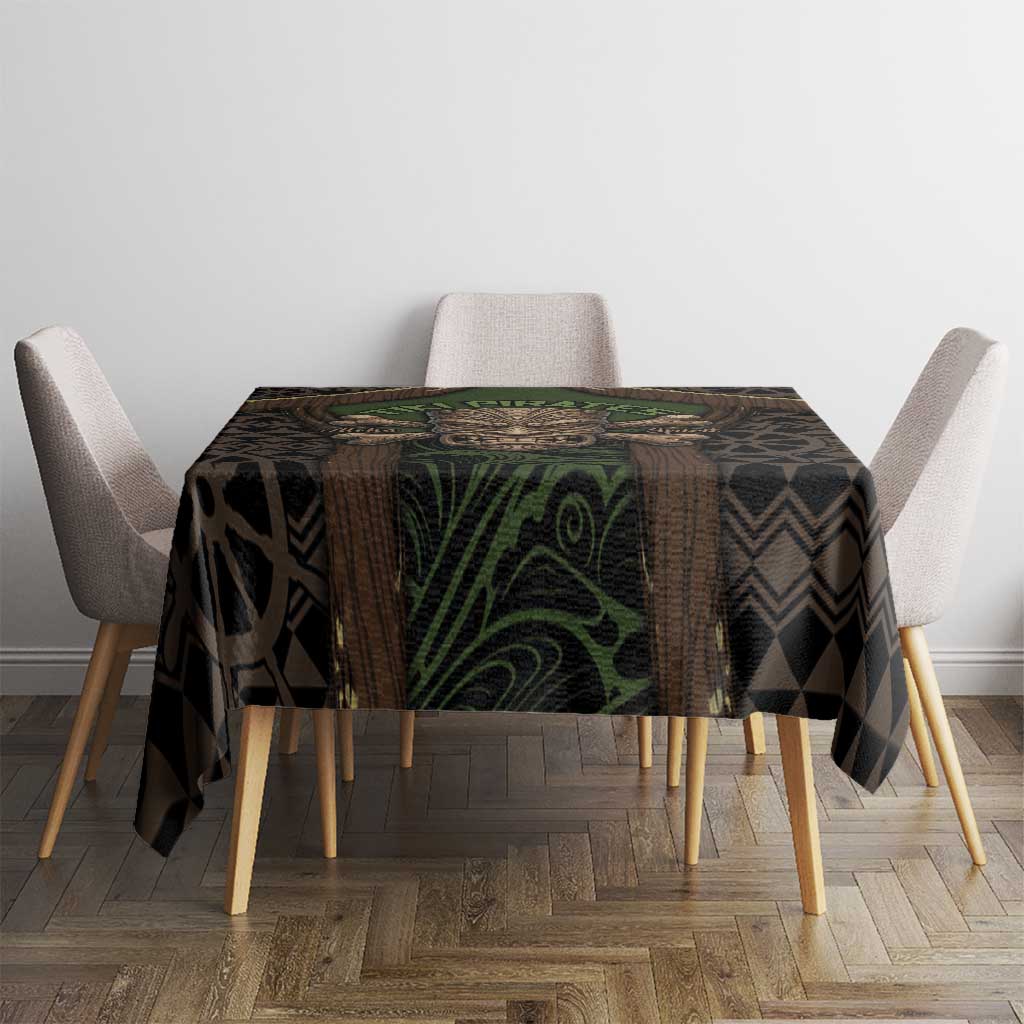 Hawaii Tiki Pirates Tablecloth Kakau Pattern Polynesian Style DT05 - Polynesian Pride