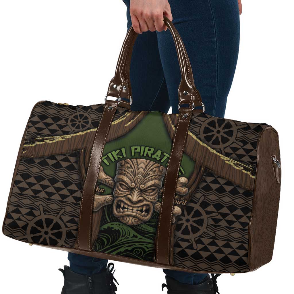 Hawaii Tiki Pirates Travel Bag Kakau Pattern Polynesian Style DT05 - Polynesian Pride