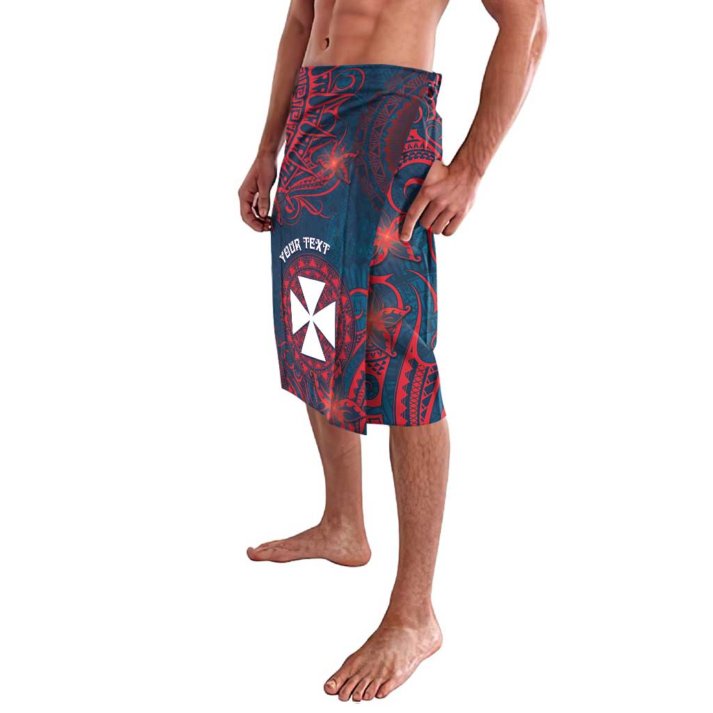 Personalised Wallis And Futuna Lavalava Hibiscus Polynesian Tribal Pattern