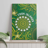 Cook Islands Canvas Wall Art Hibiscus Polynesian Tribal Pattern DT05 - Polynesian Pride