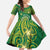 Personalised Cook Islands Family Matching Puletasi and Hawaiian Shirt Hibiscus Polynesian Tribal Pattern