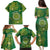 Personalised Cook Islands Family Matching Puletasi and Hawaiian Shirt Hibiscus Polynesian Tribal Pattern