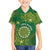 Personalised Cook Islands Family Matching Puletasi and Hawaiian Shirt Hibiscus Polynesian Tribal Pattern