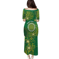 Personalised Cook Islands Puletasi Hibiscus Polynesian Tribal Pattern DT05 - Polynesian Pride