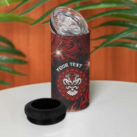 Personalised Easter Island 4 in 1 Can Cooler Tumbler Hibiscus Polynesian Tribal Pattern DT05 - Polynesian Pride