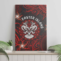 Easter Island Canvas Wall Art Hibiscus Polynesian Tribal Pattern DT05 - Polynesian Pride