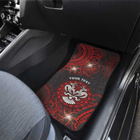 Easter Island Car Mats Hibiscus Polynesian Tribal Pattern DT05 - Polynesian Pride