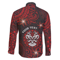 Personalised Easter Island Family Matching Mermaid Dress and Hawaiian Shirt Hibiscus Polynesian Tribal Pattern