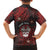 Personalised Easter Island Family Matching Puletasi and Hawaiian Shirt Hibiscus Polynesian Tribal Pattern