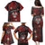 Personalised Easter Island Family Matching Puletasi and Hawaiian Shirt Hibiscus Polynesian Tribal Pattern
