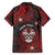 Personalised Easter Island Family Matching Puletasi and Hawaiian Shirt Hibiscus Polynesian Tribal Pattern