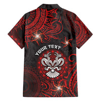 Personalised Easter Island Family Matching Short Sleeve Bodycon Dress and Hawaiian Shirt Hibiscus Polynesian Tribal Pattern