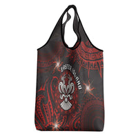 Easter Island Grocery Bag Hibiscus Polynesian Tribal Pattern DT05 - Polynesian Pride
