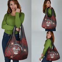 Easter Island Grocery Bag Hibiscus Polynesian Tribal Pattern DT05 - Polynesian Pride