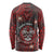 Personalised Easter Island Long Sleeve Shirt Hibiscus Polynesian Tribal Pattern