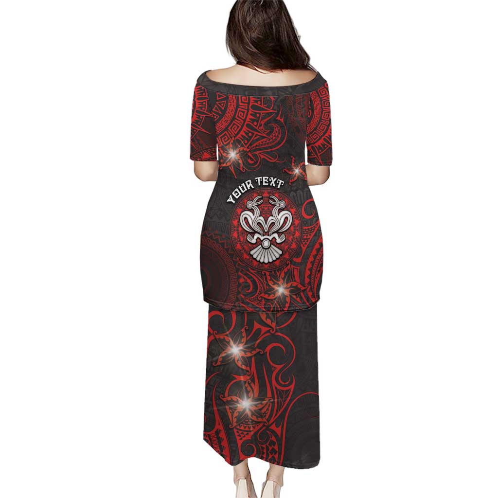 Personalised Easter Island Puletasi Hibiscus Polynesian Tribal Pattern DT05 - Polynesian Pride