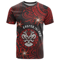 Personalised Easter Island T Shirt Hibiscus Polynesian Tribal Pattern