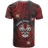 Personalised Easter Island T Shirt Hibiscus Polynesian Tribal Pattern