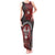Personalised Easter Island Tank Maxi Dress Hibiscus Polynesian Tribal Pattern