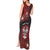Personalised Easter Island Tank Maxi Dress Hibiscus Polynesian Tribal Pattern