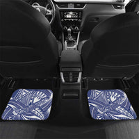 Samoa Christmas Car Mats Samoan Siva Dance With Santa - Polynesian Pride