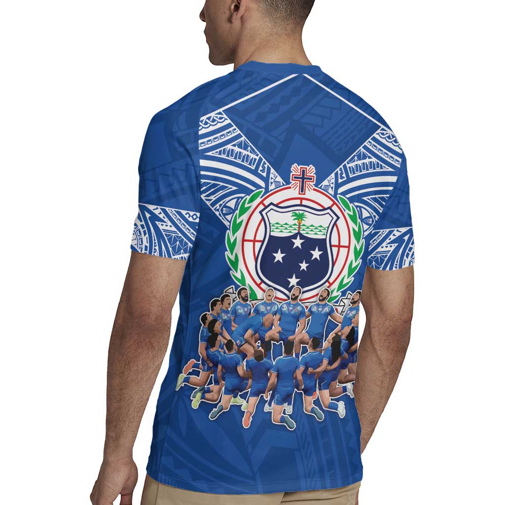 Toa Samoa Rugby Jersey Samoan Warrior Spirit Rugby - Polynesian Pride